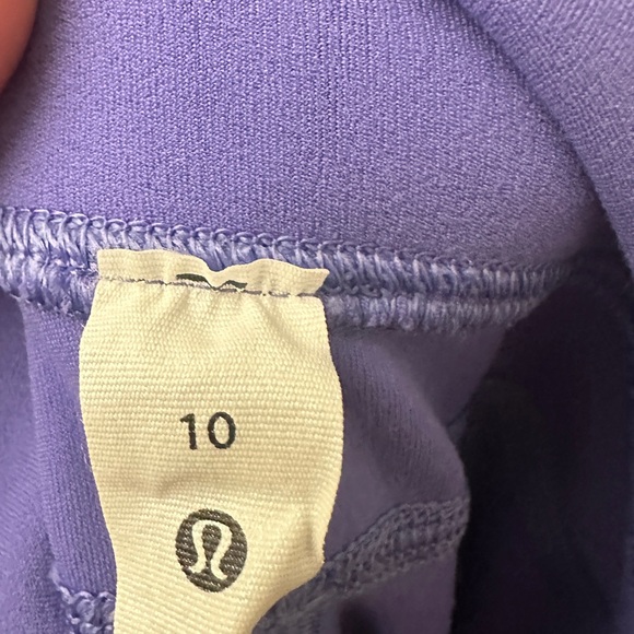 Lululemon Align High-Rise Mini-Flared Pants Size 10 FULL LENGTH Purple Blue - Picture 10 of 10